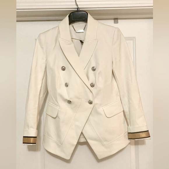 Silent Luxury Blazer, Ecru color, size 0 - Picture 8 of 13